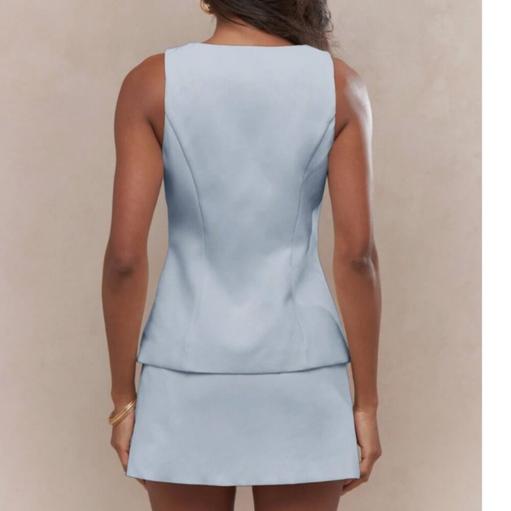 Button Vest Set - Picture 2 of 2